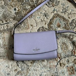 Purple Kate Spade crossbody